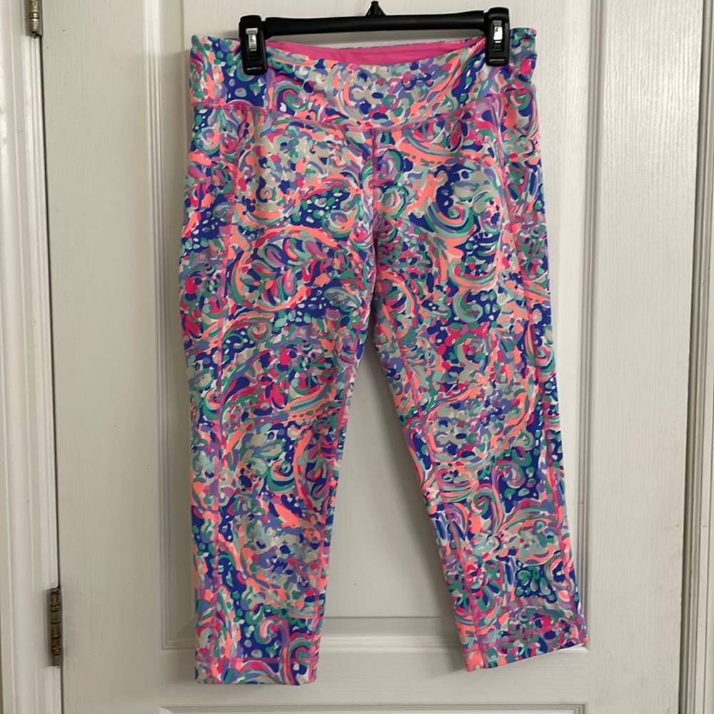 Lilly Pulitzer Capri Leggings size Large